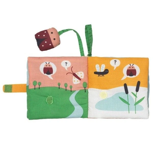 Livre Bébé En Tissu Coccinelle Franck & Fischer® - Livres Bébé 2 Livre Bébé En Tissu Coccinelle Franck & Fischer® - Livres Bébé – Image 2