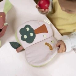 Livre Bébé En Tissu Pomme Verte Fabelab® Coton Bio GOTS- Jouet Bio Scandinave -Doudou Bio Promos Boutique livre bebe en tissu pomme verte fabelab coton bio gots jouet bio scandinave 5