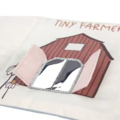LÄSSIG Livre D'éveil En Tissus Tiny Farmer Lässig® Coton Bio Gots - Doudous Et Hochets Bio -Doudou Bio Promos Boutique livre d eveil en tissus tiny farmer laessig coton bio gots doudous et hochets bio 3