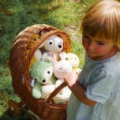 Ours En Peluche Bimle Moutarde 22cm Coton Bio Franck & Fischer® - Peluche Coton Bio -Doudou Bio Promos Boutique ours en peluche bimle moutarde coton bio franck fischer peluche 5