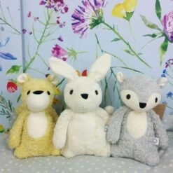 Peluche Bio Lapin Carla Écru 28cm Coton Bio Franck & Fischer - Peluche Coton Bio -Doudou Bio Promos Boutique peluche bio lapin carla ecru coton bio franck fischer peluche coton bio 3