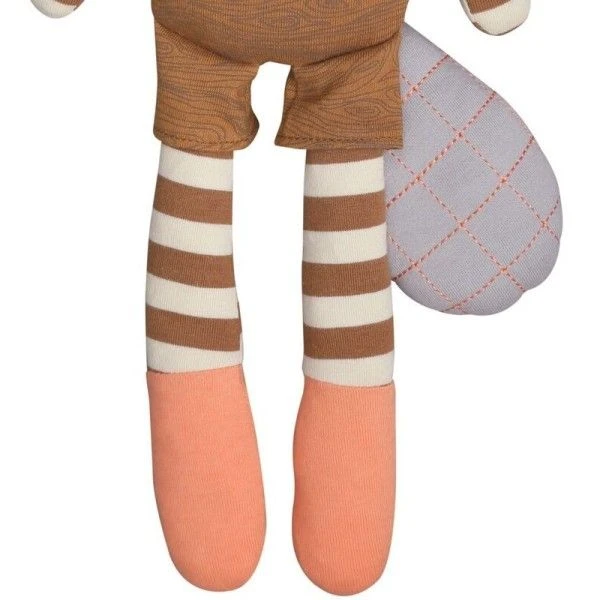 Peluche Bio Organic Farm Buddies™ Castor Biber Coton Bio - PelucheBio 3 Peluche Bio Organic Farm Buddies™ Castor Biber Coton Bio - PelucheBio – Image 3