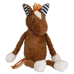 Peluche Bio Poney Tony Lana Natural Wear - Doudou Bébé Bio