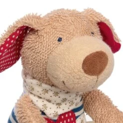 Peluche Bio Sigikid® Chien Marin Green 24 Cm En Coton 100% Bio 'Organic' - Doudou Bio -Doudou Bio Promos Boutique peluche bio sigikid chien marin green coton bio organic doudou 3