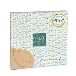 Peluche Boite à Musique Pollen 30cm Coton Bio Doudou Et Compagnie® - Doudou Bio Français -Doudou Bio Promos Boutique peluche boite a musique pollen 30cm coton bio doudou et compagnie doudou bio francais 3