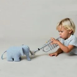 Peluche Doudou Elephant Bleu Energy 20 Cm Happy Horse - Doudou Elephant -Doudou Bio Promos Boutique peluche doudou elephant bleu energy 20 cm happy horse doudou elephant 2