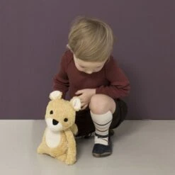 Peluche Écureuil Harald Jaune 28cm Coton Bio Franck & Fischer - Peluche Coton Bio -Doudou Bio Promos Boutique peluche ecureuil harald jaune coton bio franck fischer peluche coton bio 2