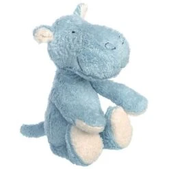 Peluche Hippopotame Bleu Ciel Sigikid® Green 29 Cm - Peluche Bio
