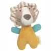 Peluche Hochet Sigikid® Lion Green 14 Cm - Peluche Bio