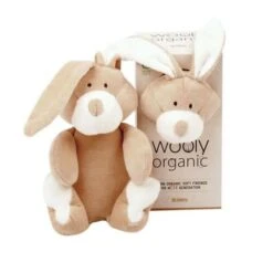 Peluche Lapin Bio 'Bunny'Wooly Organic® Coton Bio Beige 18 Cm - Peluche Bio GOTS -Doudou Bio Promos Boutique peluche lapin bio bunny wooly organic coton bio beige 18 cm peluche bio gots 2