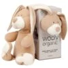 Peluche Lapin Bio 'Bunny'Wooly Organic® Coton Bio Beige 30 Cm - Peluche Bio GOTS