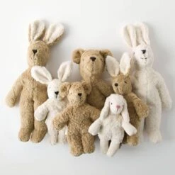 Peluche Lapin Blanc Coton Bio 29 Cm Senger® - Doudou Bio Naturel Senger -Doudou Bio Promos Boutique peluche lapin blanc coton bio senger doudou bio naturel senger 4