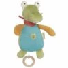 Peluche Musicale Bio Crocodile 21 Cm Sigikid® - Peluche Musicale Coton Bio