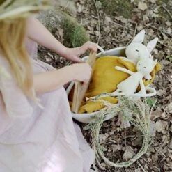 Poupée Hochet Fabelab® Licorne Merveilleuse 28 Cm Blanche Coton Bio GOTS- Jouet Bio Scandinave -Doudou Bio Promos Boutique poupee hochet fabelab licorne merveilleuse 28 cm blanche coton bio gots jouet bio scandinave 4