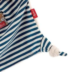 Sigikid Classic Doudou Plat Chien Marin - Doudou Coton Naturel -Doudou Bio Promos Boutique sigikid classic doudou plat chien marin doudou coton naturel 2