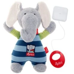 Doudou Peluche Musicale Elephant Coton Lolo Lombardo22cm Sigikid® - Doudou écologiques 9 Doudou Peluche Musicale Elephant Coton Lolo Lombardo22cm Sigikid® - Doudou écologiques -Doudou Bio Promos Boutique sigikid doudou peluche musicale elephant coton lolo lombardo doudou ecologiques 3