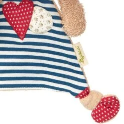 Sigikid® Doudou Plat Chien Marin Green 28 Cm En Coton 100% Bio 'Organic' - Doudou Bio -Doudou Bio Promos Boutique sigikid doudou plat chien marin coton bio organic doudou 3